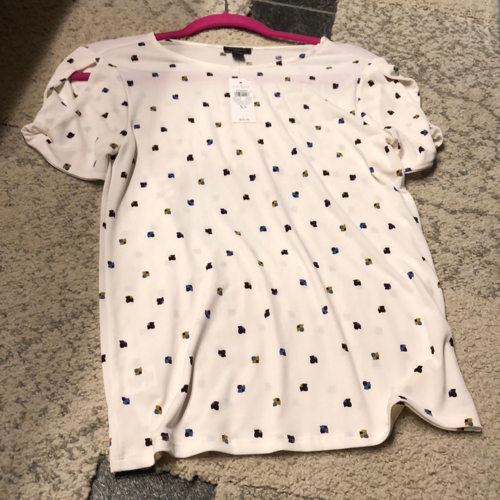 NWT Ann Taylor Factory silky top XS